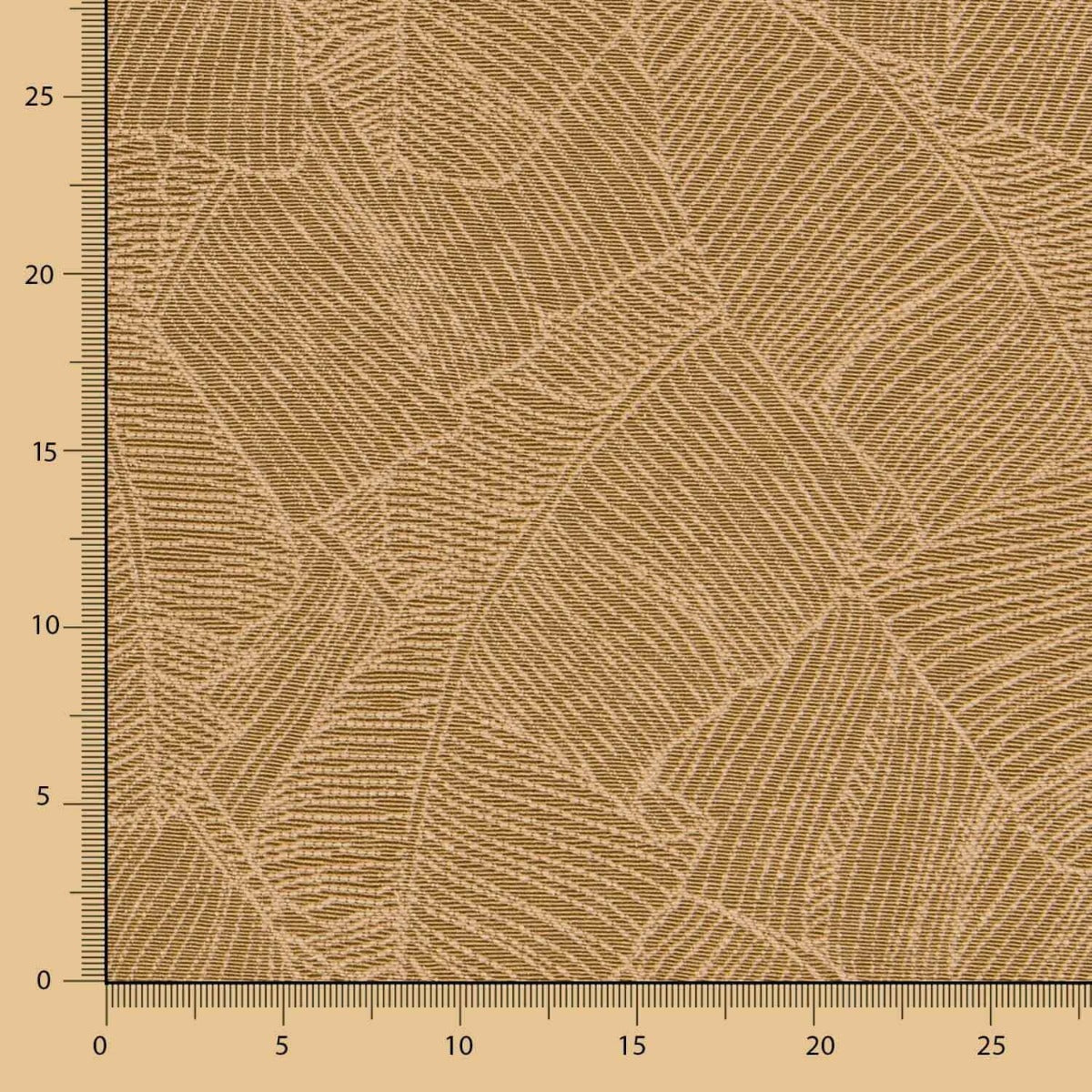 Tapicería Jacquard Hojas Arena - Ribes y Casals
