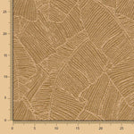 Tapicería Jacquard Hojas Arena - Ribes y Casals