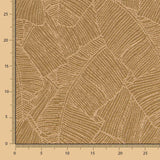 Tapicería Jacquard Hojas Arena - Ribes y Casals