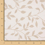 Tapicería Jacquard Hojas Beige - Ribes y Casals