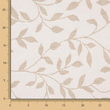 Tapicería Jacquard Hojas Beige - Ribes y Casals