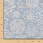 Tapicería Jacquard Mandala Azul Denim - Ribes y Casals