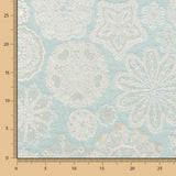 Tapicería Jacquard Mandala Verde Menta - Ribes y Casals