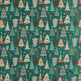 Tapicería Jacquard Navidad Verde - Ribes y Casals