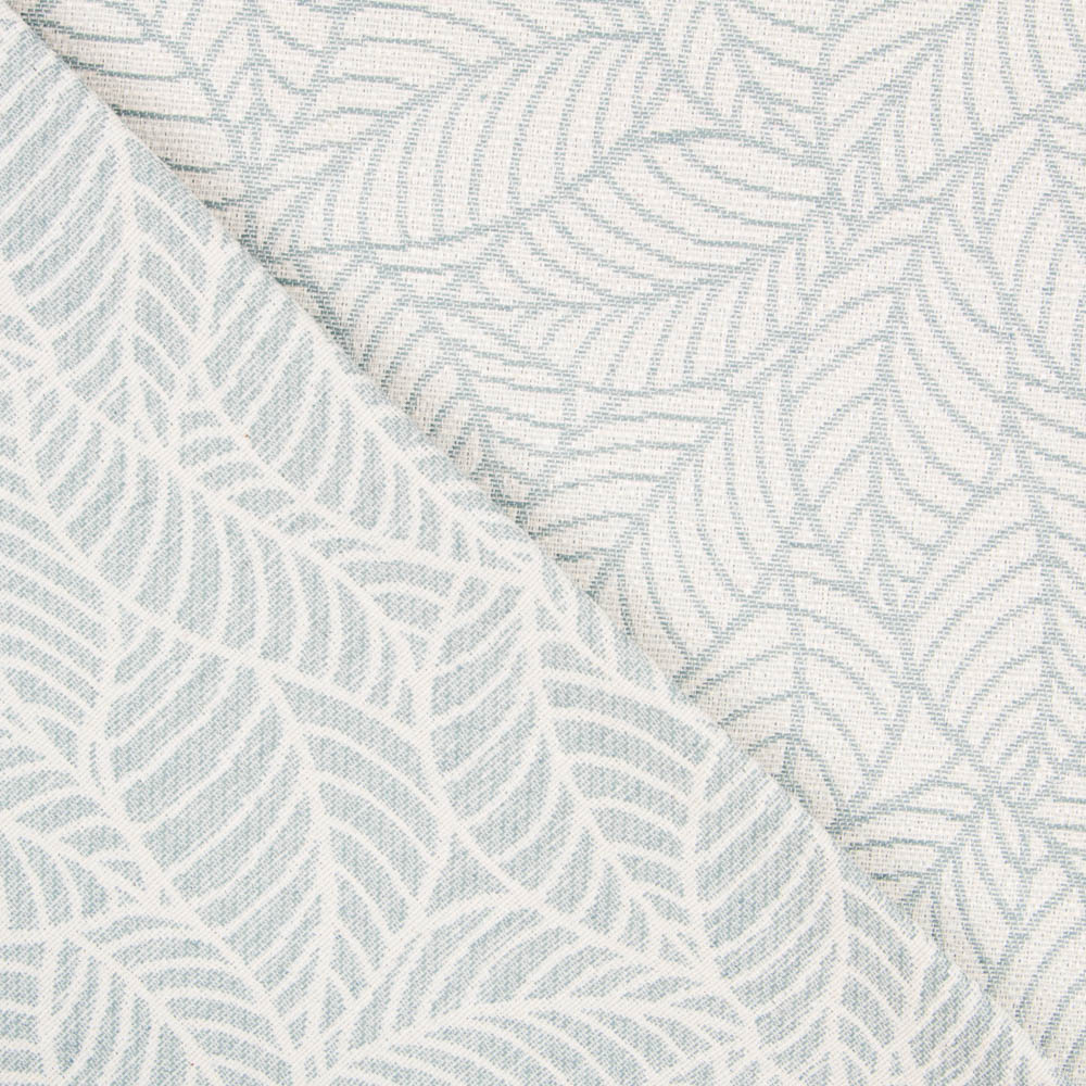 Tapicería Jacquard Palmera Turquesa - Ribes y Casals