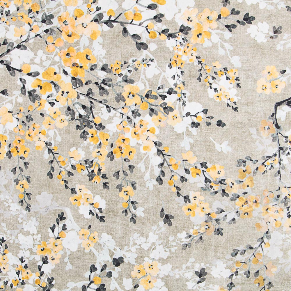 Tapicería Panamá Fiora Amarilla - Ribes y Casals