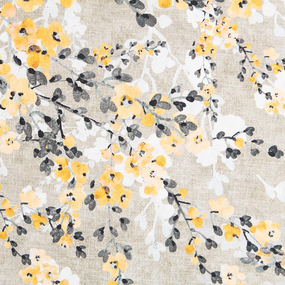 Tapicería Panamá Fiora Amarilla - Ribes y Casals