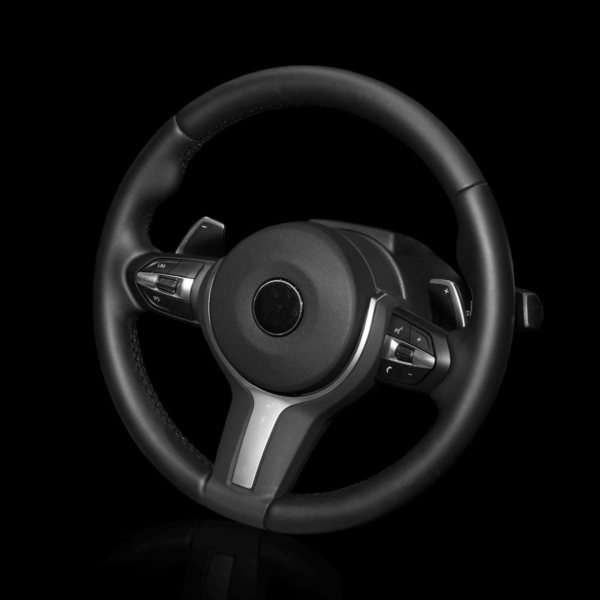 Tapicería Polipiel Negra para Volantes de Automóviles - Ribes y Casals