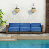 Tapicería Exterior Rayas Azul - Ribes y Casals