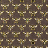 Tapiceria Jacquard Abejas Dorada - Ribes y Casals