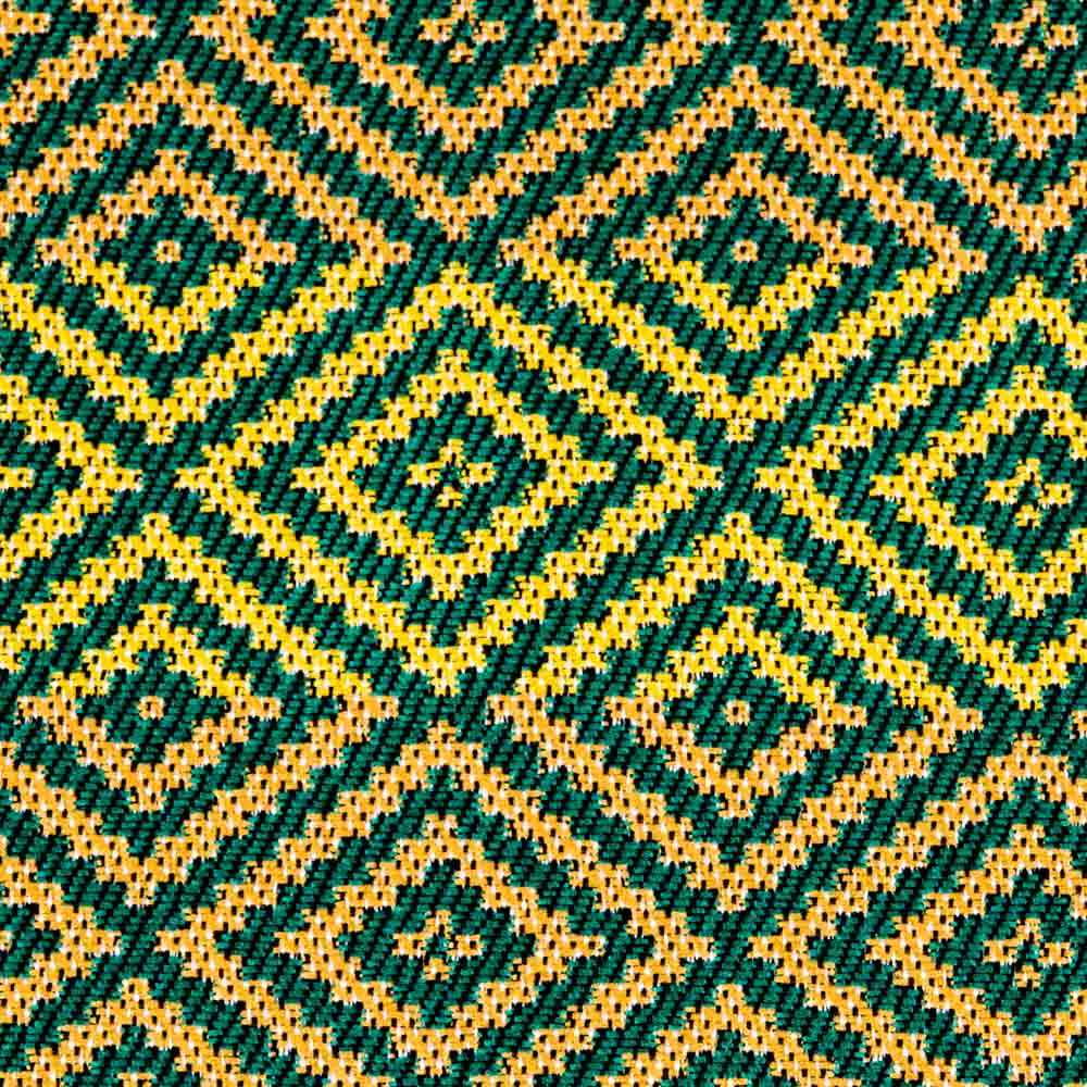 Tapicería Jacquard Bayadera Verdes - Ribes y Casals