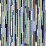 Tapicería Jacquard Bloques Azul - Ribes y Casals