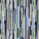 Tapicería Jacquard Bloques Azul - Ribes y Casals