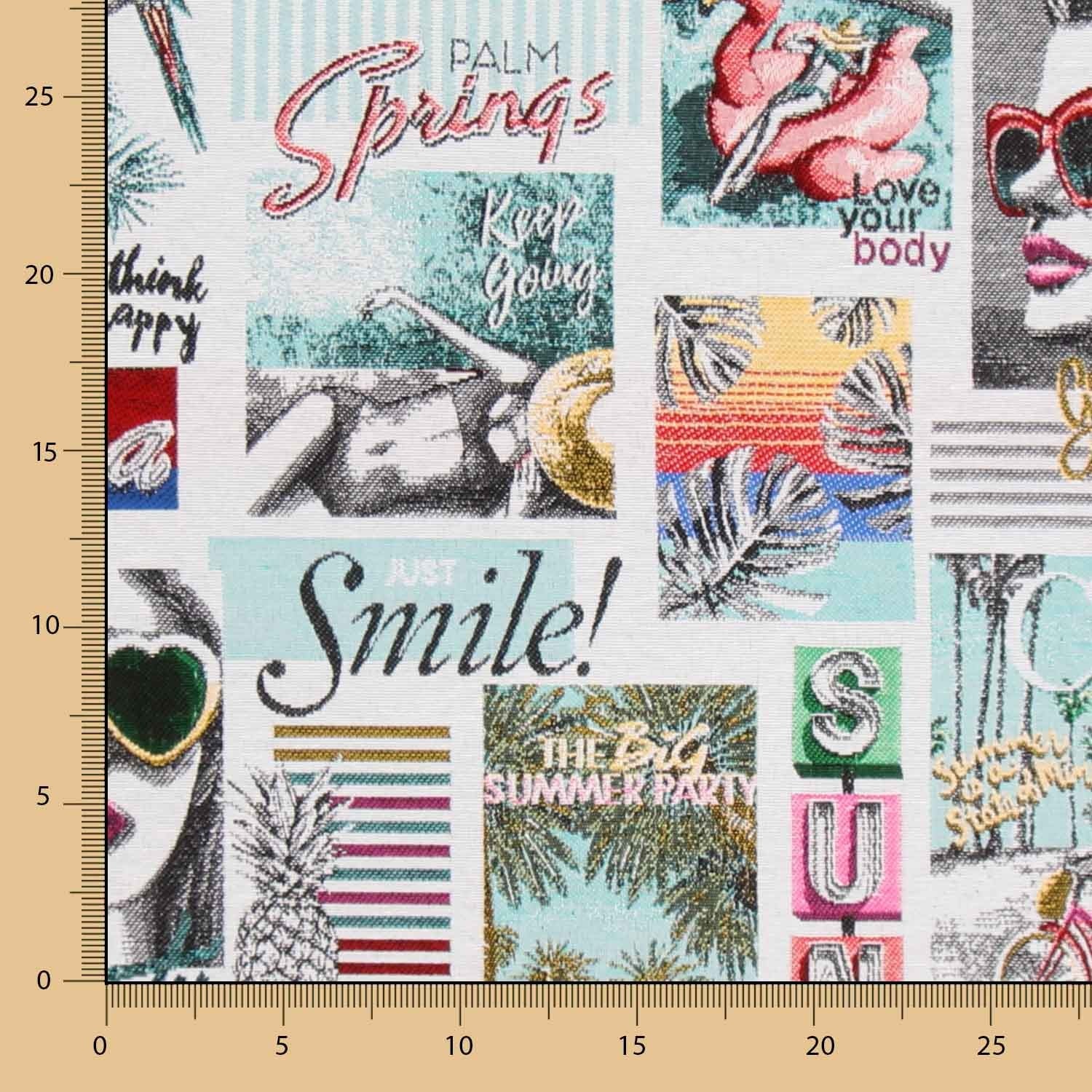 Tapicería Jacquard California Cruda - Ribes y Casals