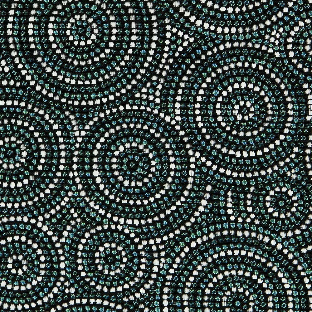 Tapicería Jacquard Circular Verde - Ribes y Casals