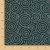 Tapicería Jacquard Circular Verde - Ribes y Casals