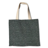 Tapicería Jacquard Circular Verde - Ribes y Casals