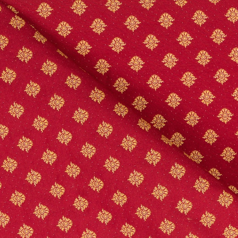 Tapicería jacquard Medicis Roja - Ribes y Casals