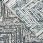 Tapicería Jacquard zigzag Azul - Ribes y Casals