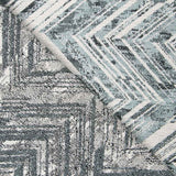 Tapicería Jacquard zigzag Azul - Ribes y Casals