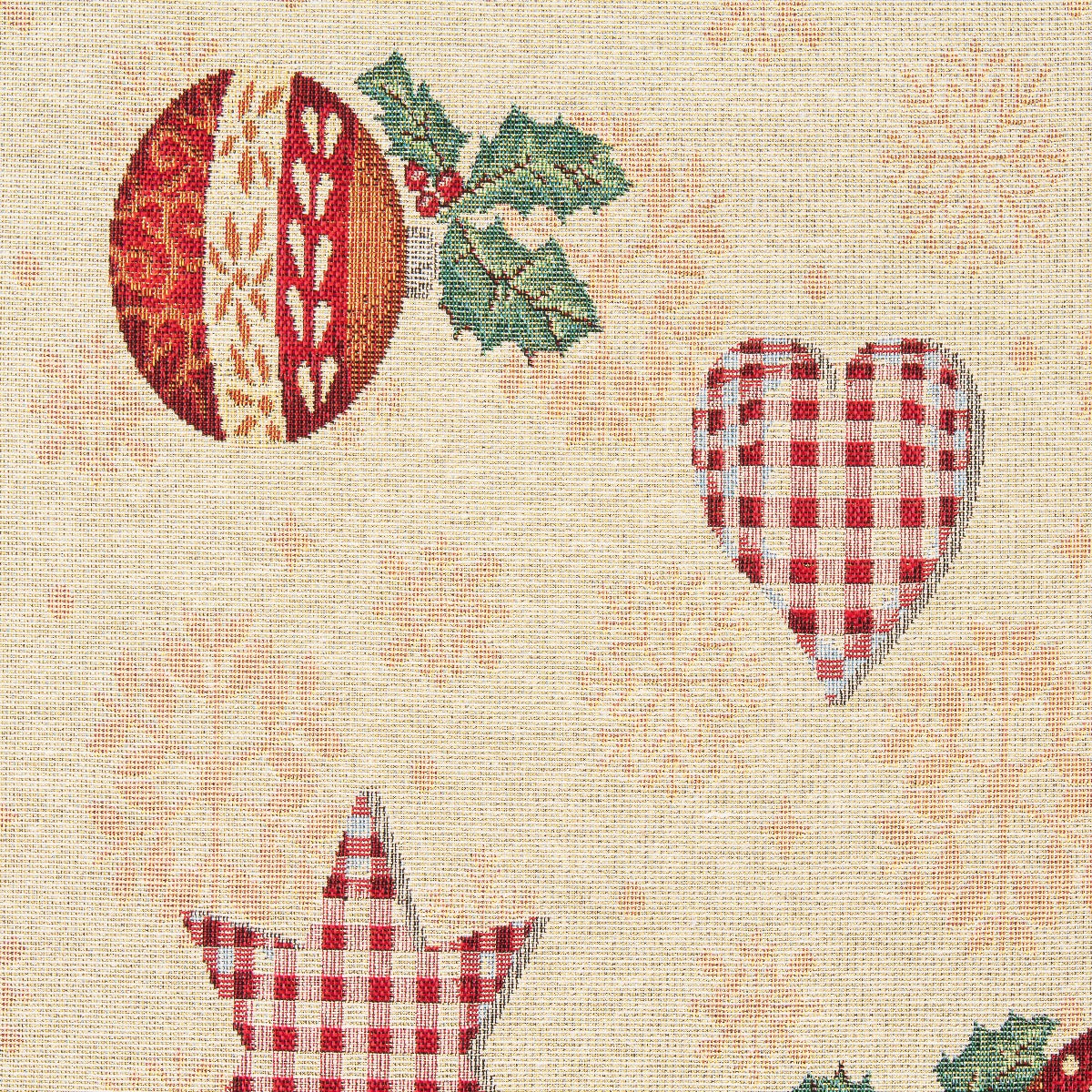 Tapicería Navidad Lurex Cruda - Ribes y Casals