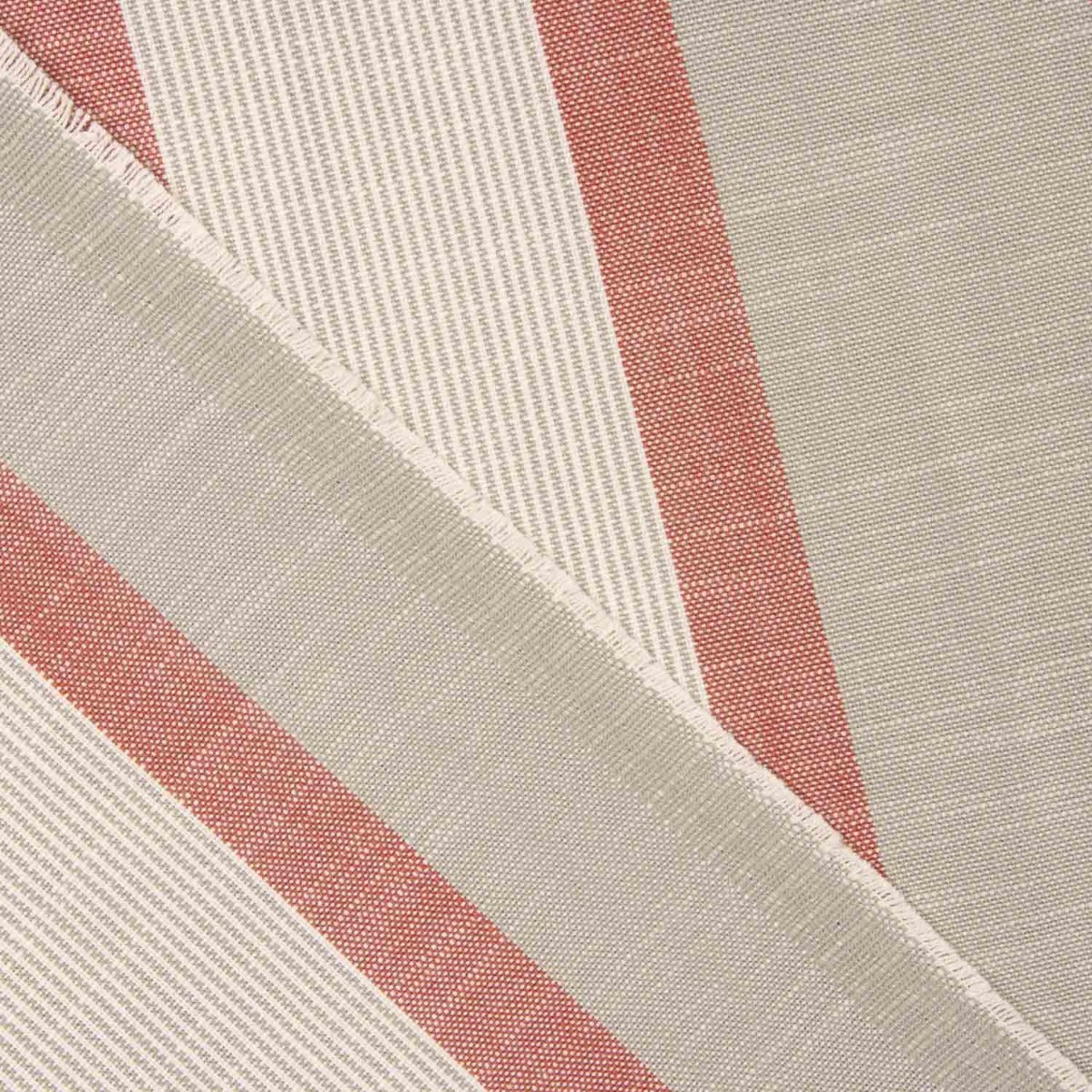 Tapicería Rayas Jazo Rojo - Ribes y Casals