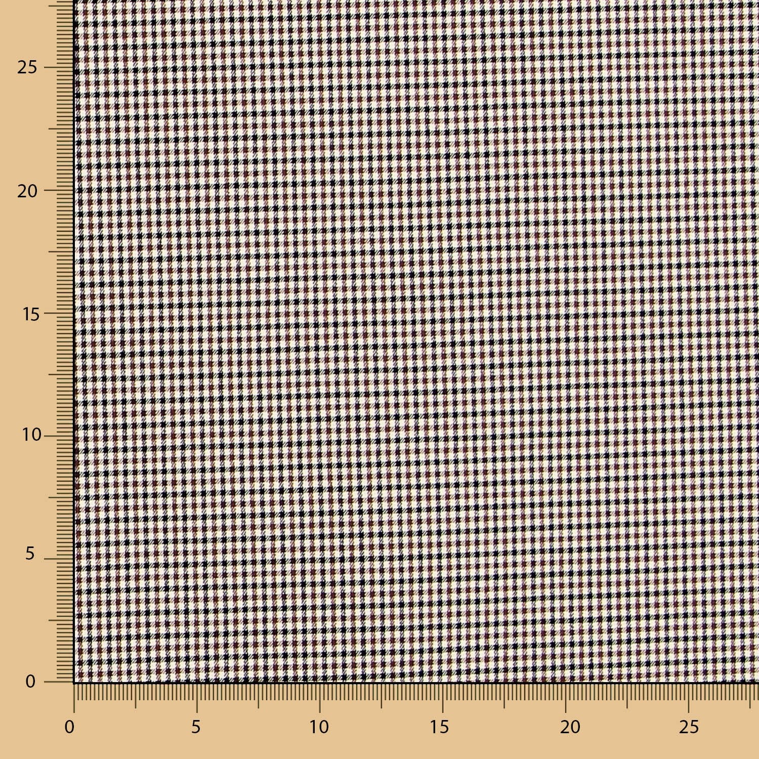 Retal Sarga Harris Marrón 105x150 cm - Ribes y Casals