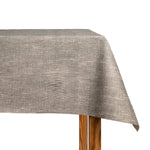Mantel Resinado Lino Natural Gris - Ribes y Casals