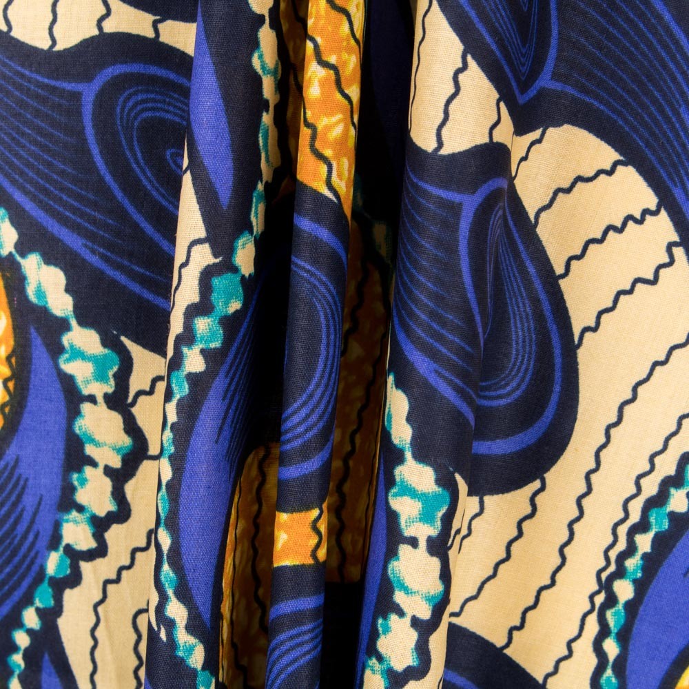 Tela Africana Wax Bangui - Ribes y Casals