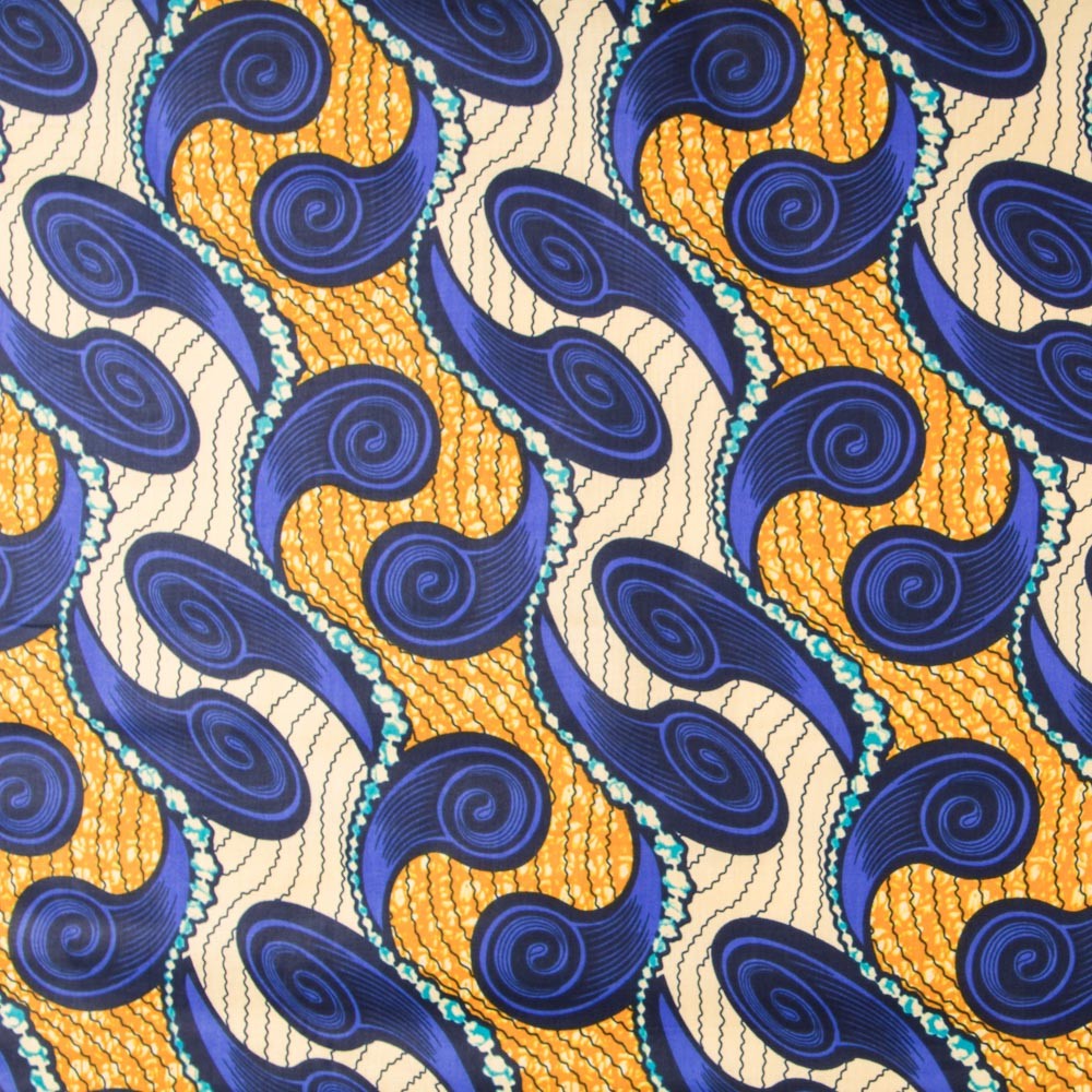 Tela Africana Wax Bangui - Ribes y Casals