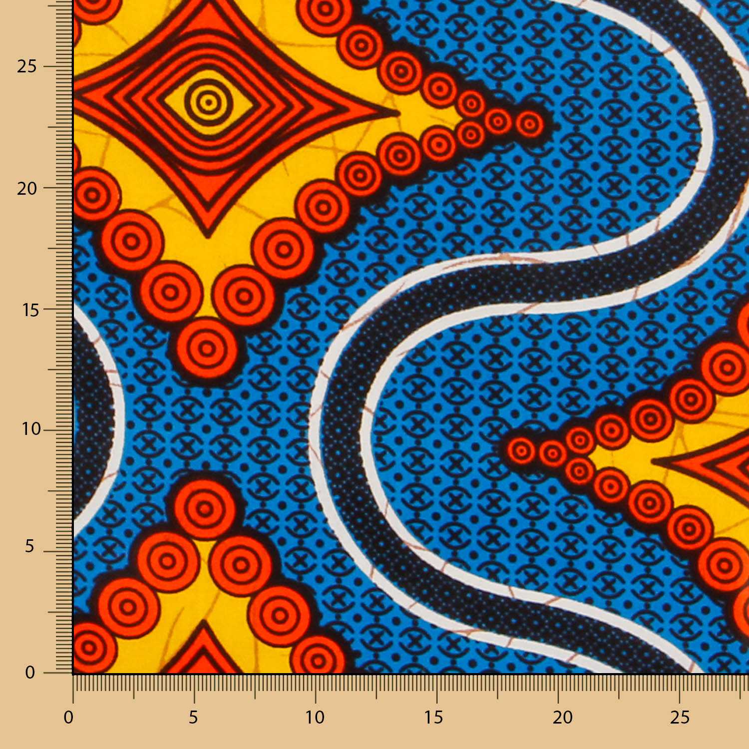 Tela Africana Wax Botsuana - Ribes y Casals