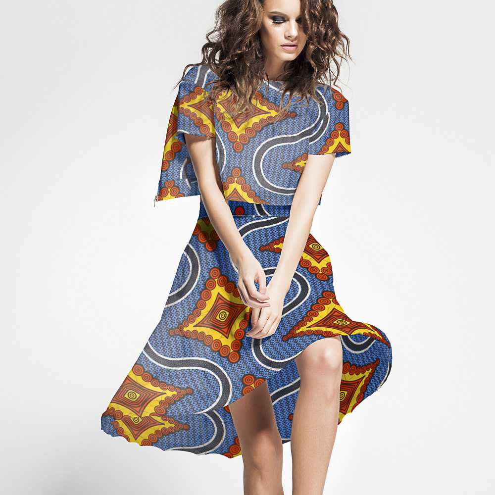 Tela Africana Wax Botsuana - Ribes y Casals