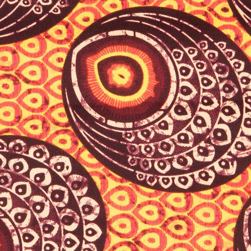Tela Africana Wax Conakri - Ribes y Casals