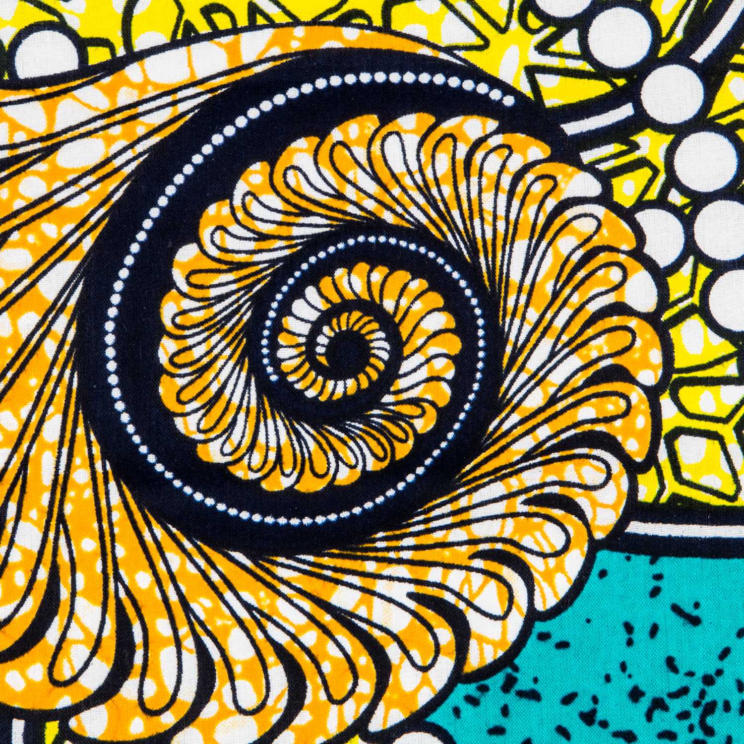 Tela Africana Wax Guinea - Ribes y Casals