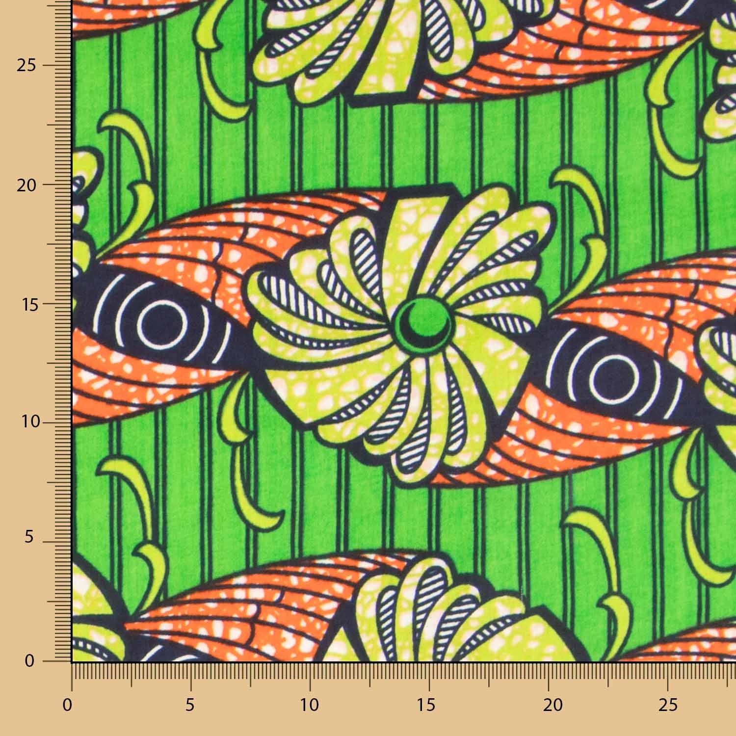 Tela Africana Wax Kampala - Ribes y Casals