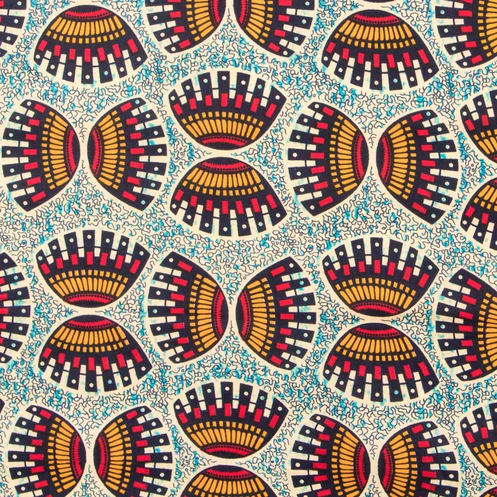 Tela Africana Wax Lagos - Ribes y Casals