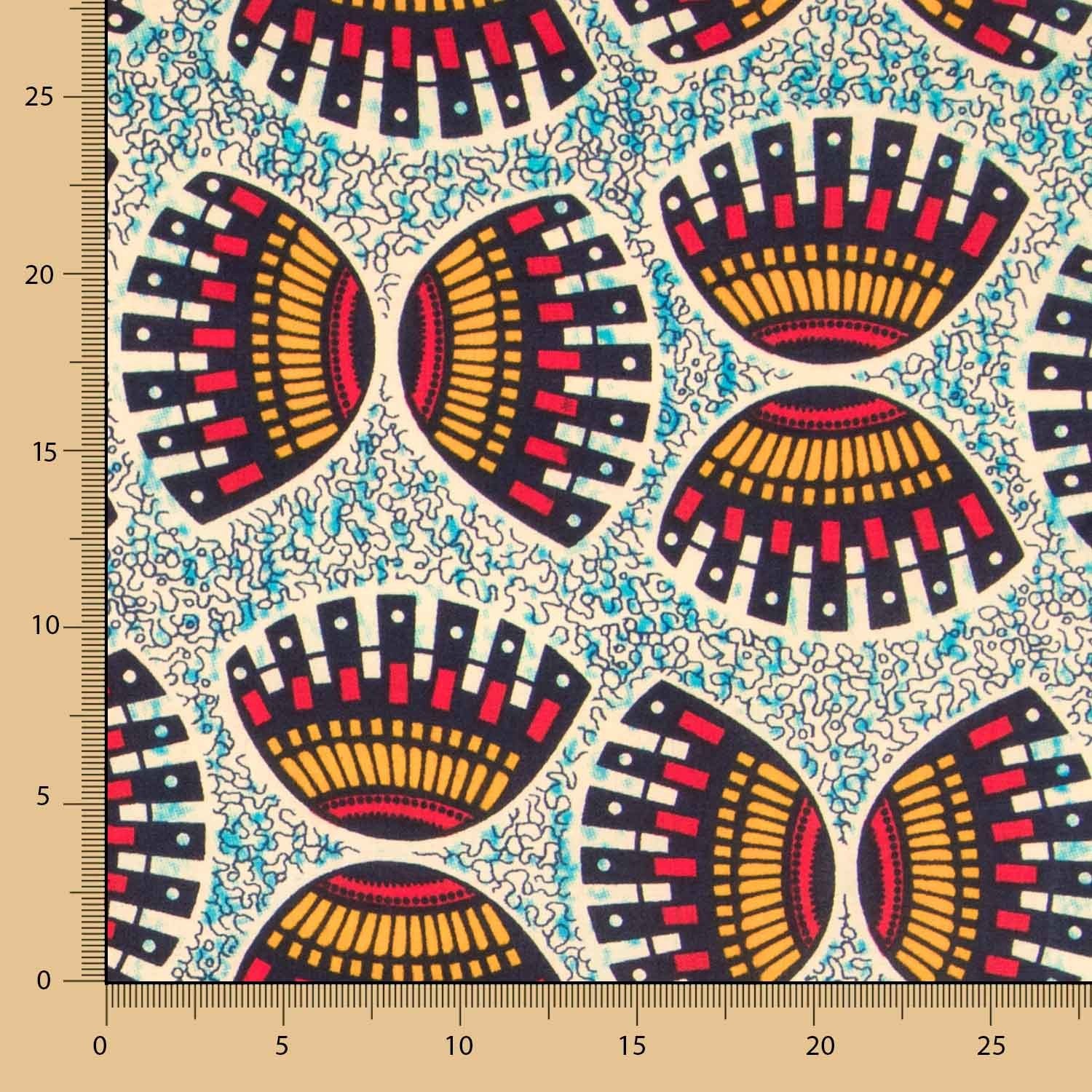 Tela Africana Wax Lagos - Ribes y Casals