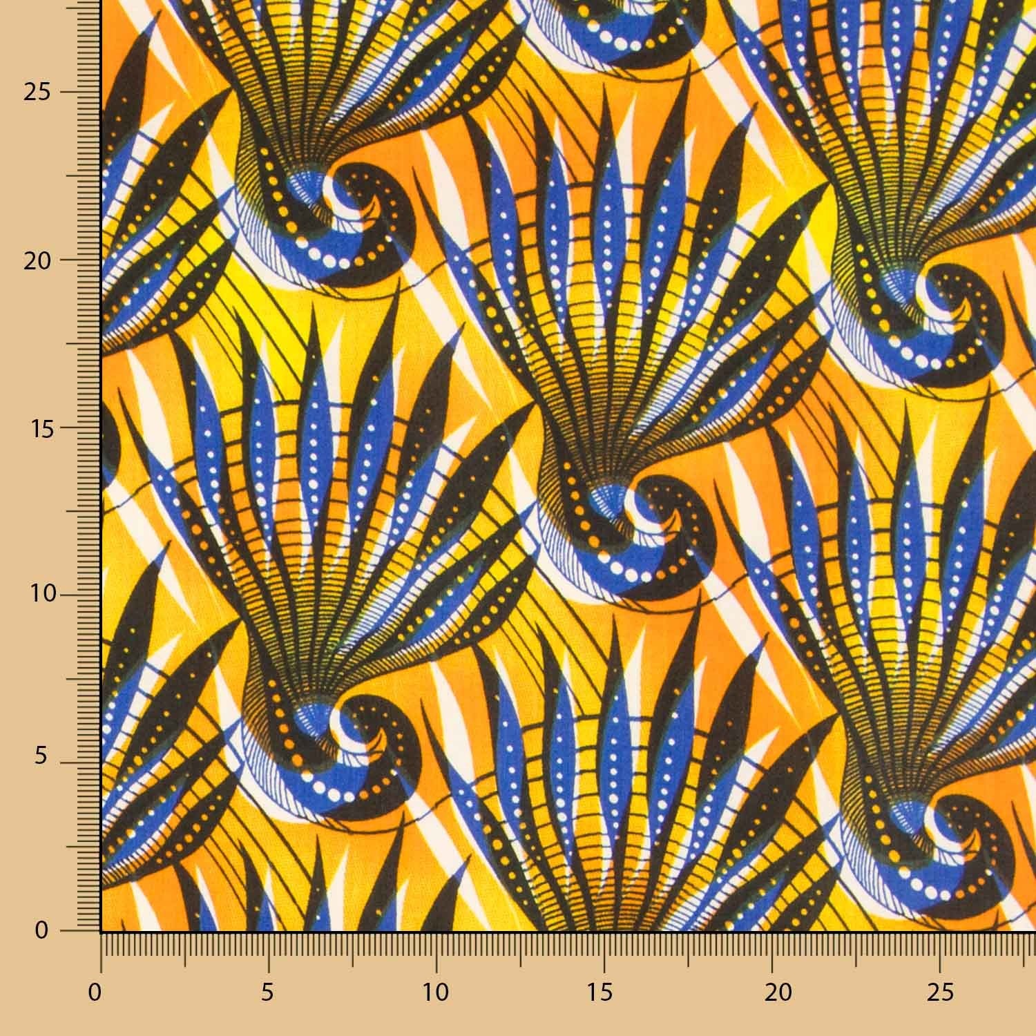 Tela Africana Wax Luanda - Ribes y Casals