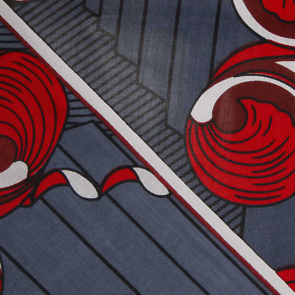 Retal Tela Africana Wax Mauricio 120x110cm - Ribes y Casals