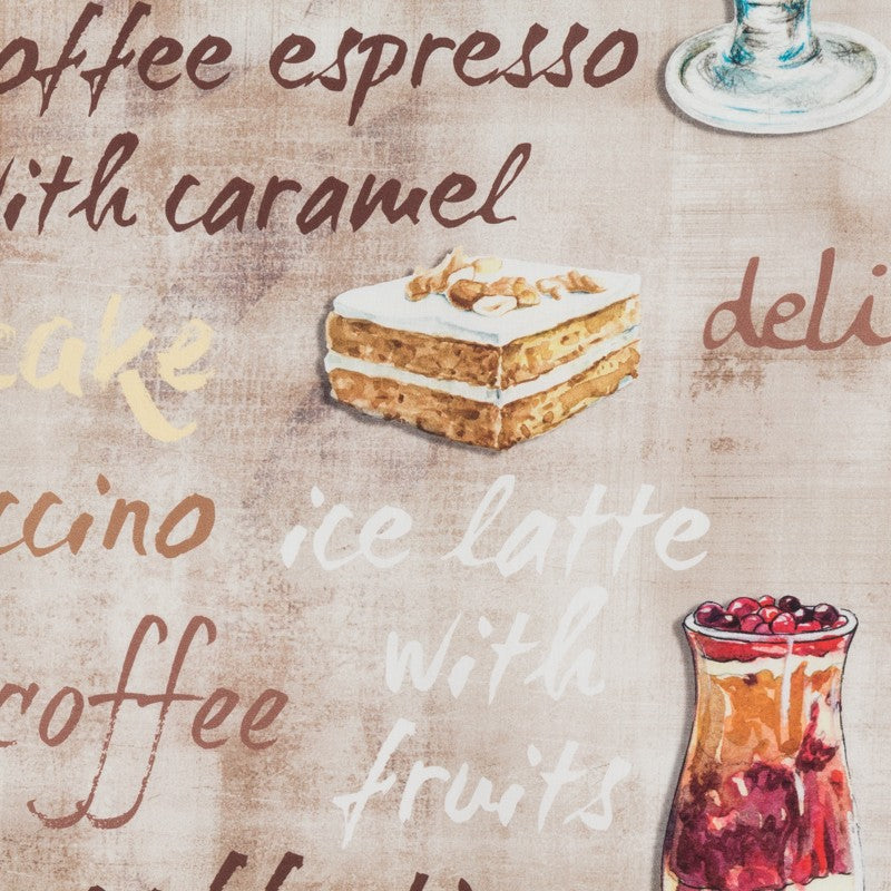 Popelín Estampado Coffe Time - Ribes y Casals