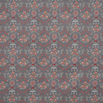 Tela Algodón Estampada Flores Gris - Ribes y Casals