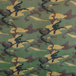 Tela Algodón Estampada Militar Verde - Ribes y Casals