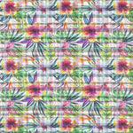 Popelín Algodón Fondo Tropical Multicolor - Ribes y Casals