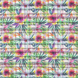 Popelín Algodón Fondo Tropical Multicolor - Ribes y Casals