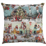 Popelín Estampado Navidad Santa Claus - Ribes y Casals