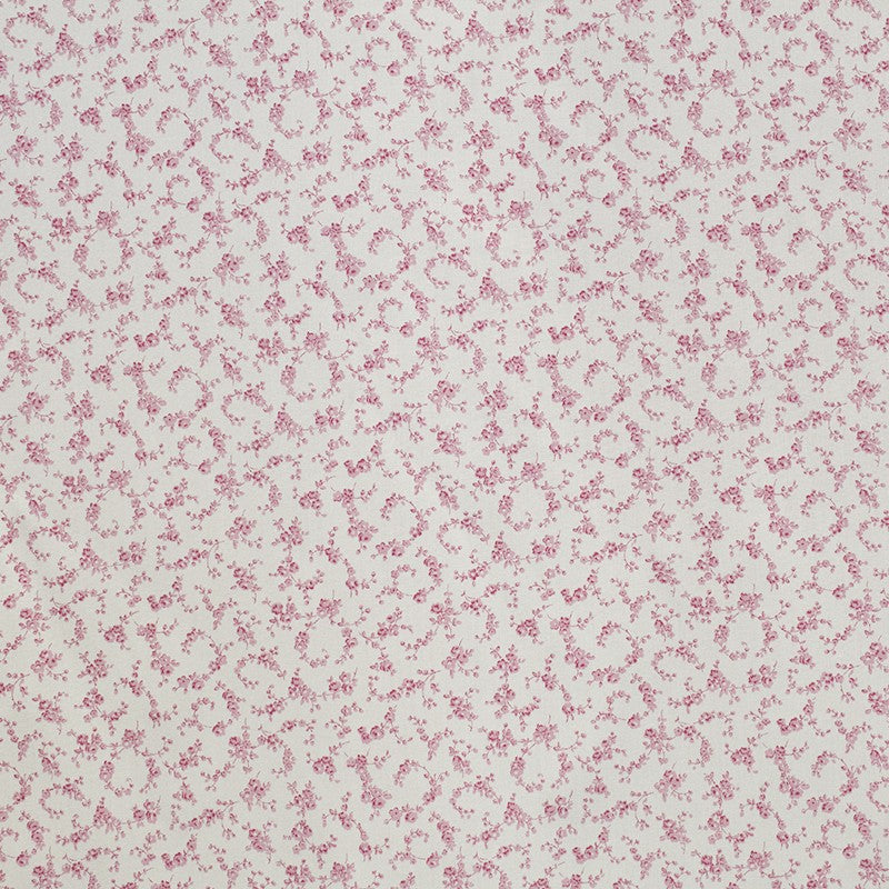 Tela Algodón Orgánico Floral Fucsia - Ribes y Casals
