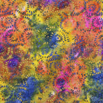 Tela Algodón Tie Dye Amarilla - Ribes y Casals
