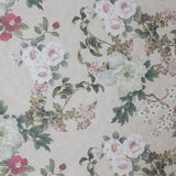 Tela Bambula Flor Fucsia - Ribes y Casals