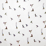 Tela Bambula Pájaros Blanca - Ribes y Casals