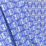 Tela Bañador Calaveras Azul - Ribes y Casals